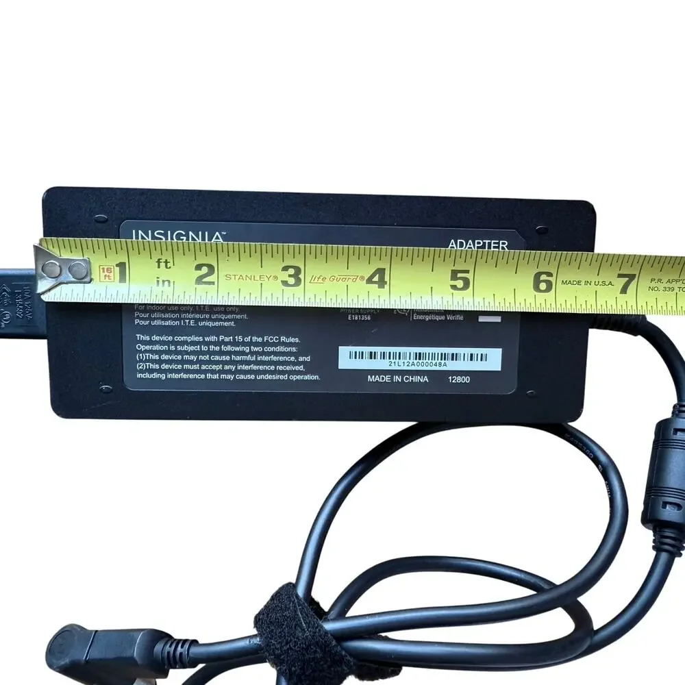 Insignia Universal 180W Laptop Charger Black NS-PWL9180 High Power Replacement